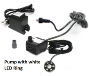 Atman Water pump with LED Ring