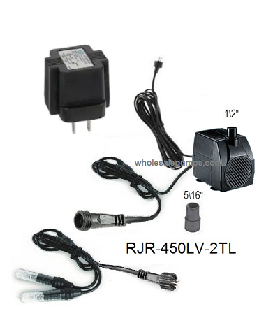 JIER JR-450LV pump-light-extension replace with RWJR-450LV-ODL-EXT