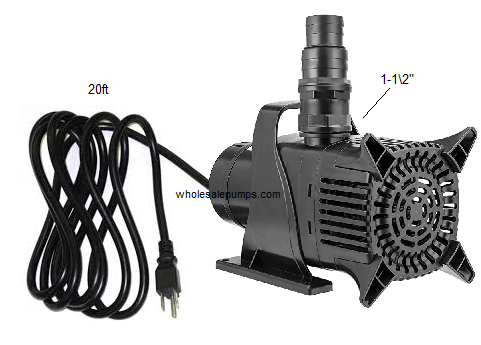 RP-F60 waterfall pump 6000 gph