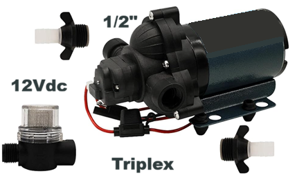 Flojet R3526144D and 4305144A replace with RW3526144A