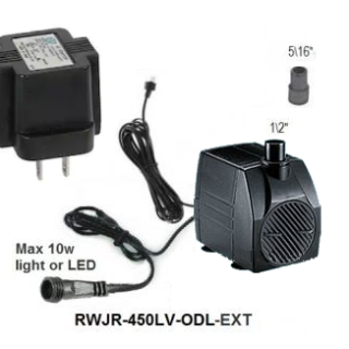 JIER JR-450LV pump-light-extension replace with RWJR-450LV-ODL-EXT