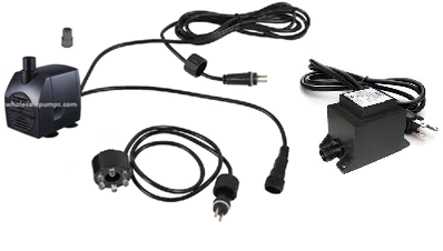 Jebao WP-350LED (WP-350LV) With LED Ring, Tabletop Fountain Pump 92gph