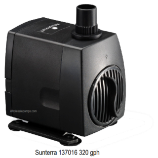 Sunterra 137016 320gph Replacement RST320-12 - Wholesalepumps