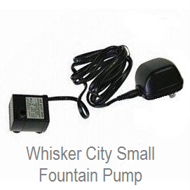 Whisker City Fountain Pump Replacement 