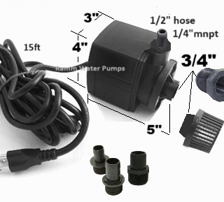 Little Giant 2E-38N 502203 300 gph replace with RW2E-12-13