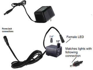 jingnuo submersible pump with lamp