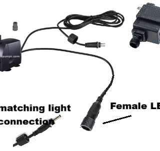 Jingnuo JN-355LED pump-LED-extension replacement RWJN355LV-LED-EXTF