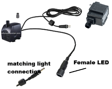 Jingnuo JN-355LED pump-LED-extension replacement RWJN355LV-LED-EXTF
