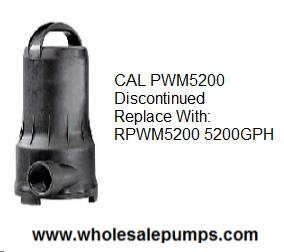 Water pump for sumps and fountains