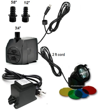 Peaktop Ltd. PT-1100-160(O) LT5A (5W) pump-light replacement RWPT-1100-160LV-RL