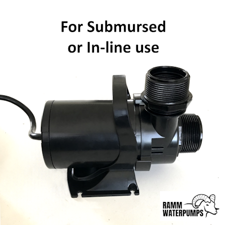 Submersible and in-line water pump model aquasurge 2000 from aquascape replacement water pump.