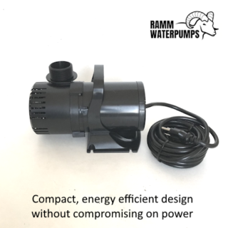 Replacement water pump for the aquascape aquasurge line. With over 3000 4000 and 5000 gallon per hour capacities.