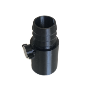 3/4" valve for 1/2" threaded output. Simple but effective design without the need for tools. By RAMM water pumps