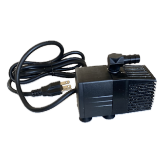 Submersible water pump for tile saw and fountain applications. Brand: Jebao Model: Wp-750
