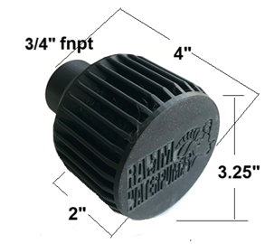 Cal Pump CFS155T - 517506 3/4 FNPT Barrel Filter Replace with RWCSF34-BF