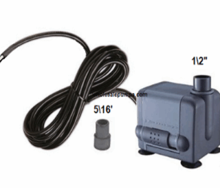 Replacement ice machine water pump with 120v 60Hz operation. HK-337 replacement RWHK-337