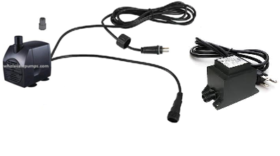 BAOKE BK-1000 low volt pump with light ext. Replace with RWBK1000-ODL
